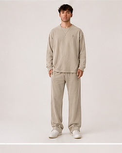 ensemble d’été en molleton de coton